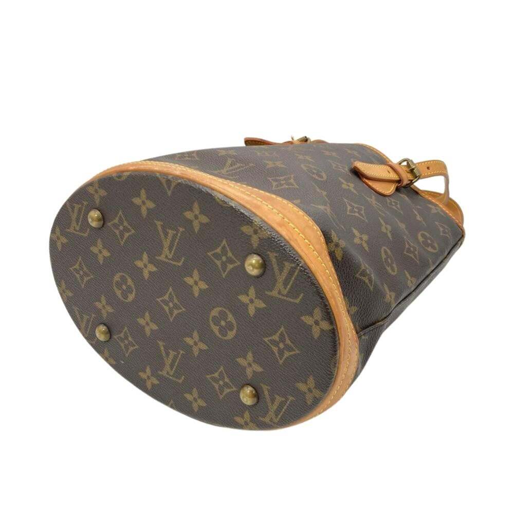 LOUIS VUITTON Brown Monogram Canvas Tote Bag - Picture 4 of 13